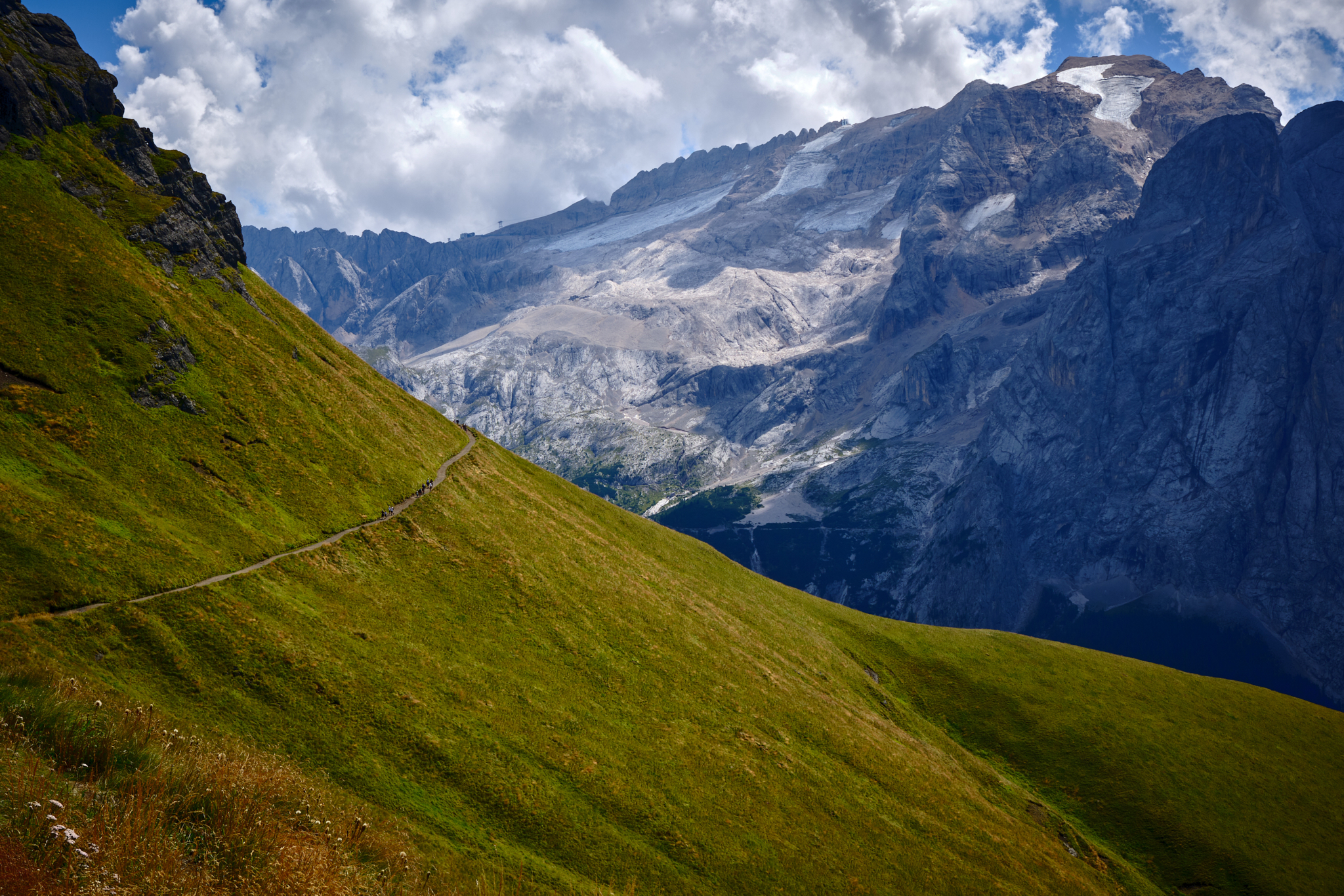 A view of Marmolada